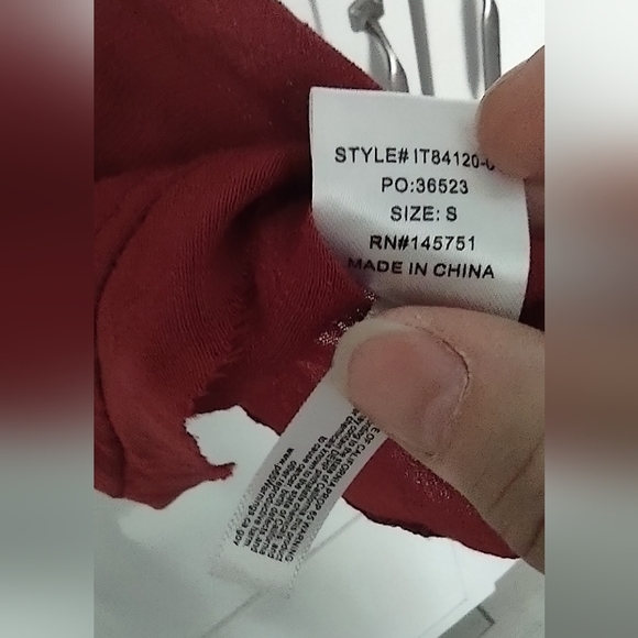 Anthropologie Peach Love Babydoll Juliet Sleeves Drawstrings Romantic Top Sz S - Picture 12 of 15